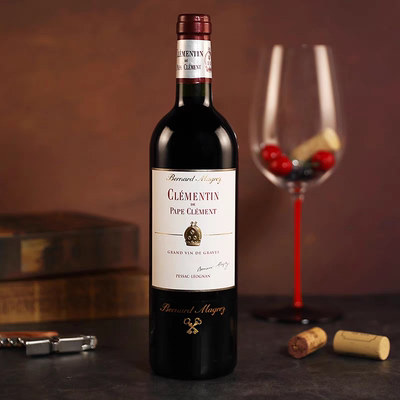 克莱蒙黑教皇副牌干红格拉夫名庄