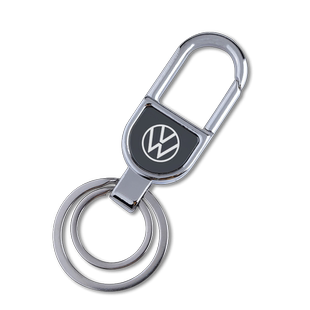 姓氏钥匙扣防丢汽车钥匙百家姓腰挂圈环个性创意简约定制高档礼物