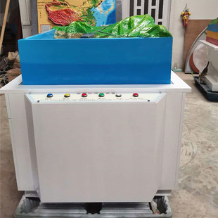 海啸演示仪玻璃钢地理教学实验器材简单地形地貌摆件学校手工模型