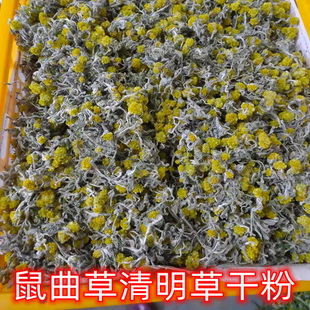 鼠曲草干货清明菜水蜜花白头翁水牛花新货烘干青团免费打粉包邮