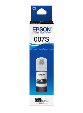 爱普生（EPSON）007s (T06K180) 标准容量黑色墨水 (适用M2148/M2178/M3148机型) 约2000页