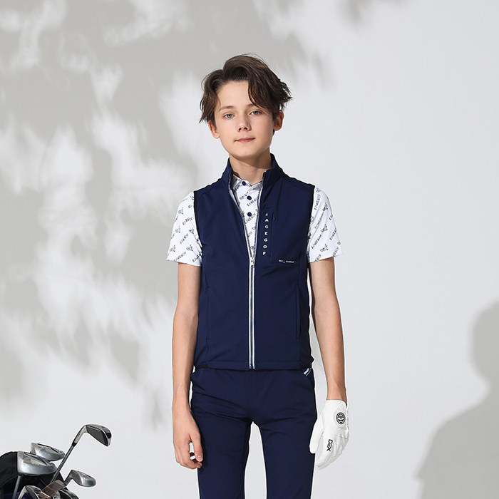 男童高尔夫针织马甲EAGEGOF服装