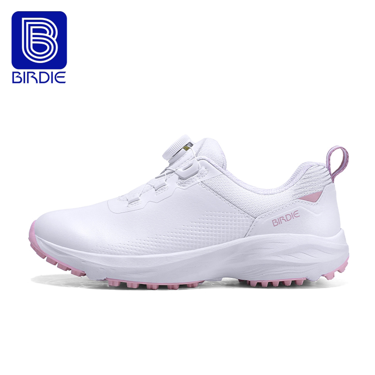 Birdie儿童高尔夫球鞋男女童旋转鞋带青少年防水防滑鞋子25年新款