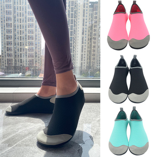 室内办公运动健身鞋地板袜套成人防滑底大人跑步机鞋早教运动开车