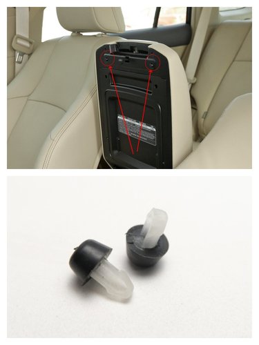 霸道普拉多扶手盖扶手箱缓冲胶