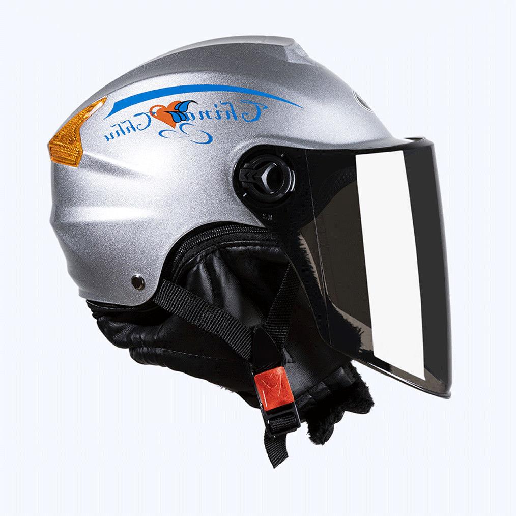 四季防雾夏季男安全帽女士头盔电瓶车冬季帽电动车保暖通用摩托车