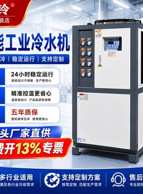 工业冷水机风冷式5P10匹激光注塑模具水循环制冷降温恒温冰水机