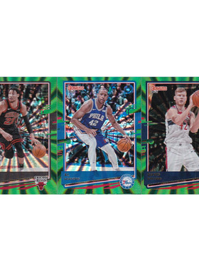 NBA球星卡 奥特波特 霍福德 贝尔坦斯 绿折射帕尼尼20-21hoops