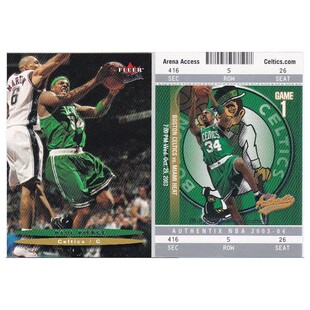 NBA球星卡 保罗皮尔斯 fleer 2003