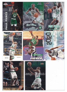 NBA球星卡 保罗皮尔斯 fleer 2000 折射卡