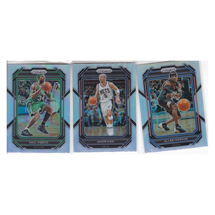 球星卡 皮尔斯 贾森基德 阿伦艾弗森银折射帕尼尼22-23prizm