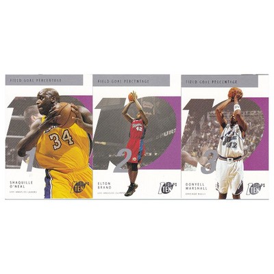 NBA球星卡 奥尼尔 布兰德 马绍尔 topps 2002