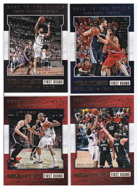 NBA球星卡德隆威廉姆斯 加索尔霍福德 panini 15-16 HOOPS /2015