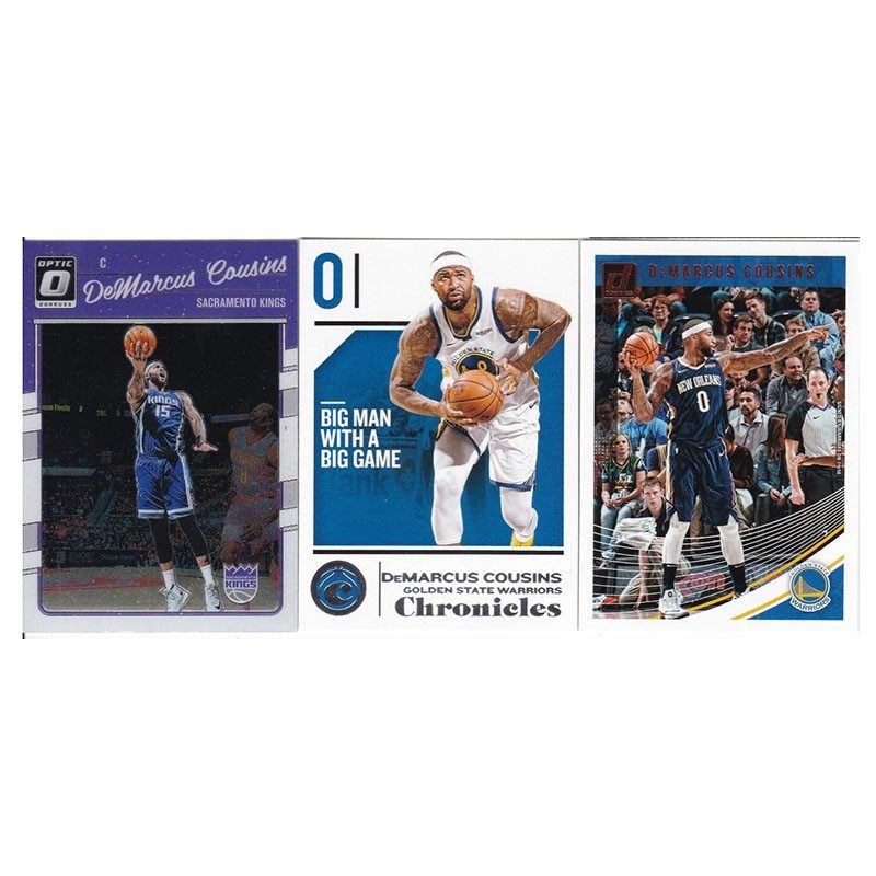 NBA球星卡 考辛斯帕尼尼16-17optic 18-19chronicles donruss
