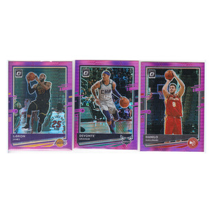 球星卡 勒布朗詹姆斯 格拉汉姆 加里纳利粉折射帕尼尼20-21optic