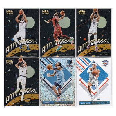 球星卡恩比德米切尔杜兰特戴维斯莫兰特亚历山大折射24-25hoops