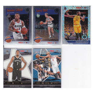 球星卡19-20利拉德拉里伯德格林 20-21杜兰特保罗帕尼尼hoops