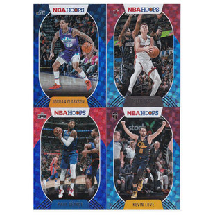 NBA球星卡 克拉克森 希罗 保罗乔治乐福格子折射帕尼尼20-21hoops