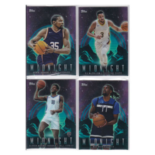 球星卡杜兰特迈克勒姆普洛斯珀纳兹里德粉折射topps2024