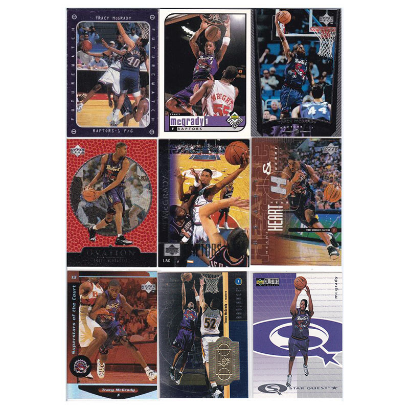 NBA球星卡 UD 1998 麦迪 麦蒂 猛龙队 名人堂 折射卡