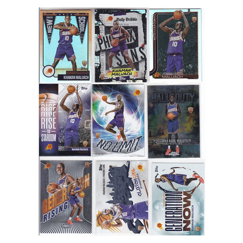 球星卡马努阿奇新秀折射topps2025 Chrome