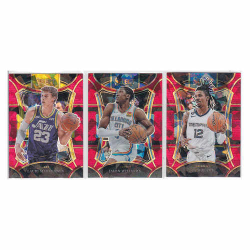 威廉姆斯折射红碎冰莫兰特球星卡