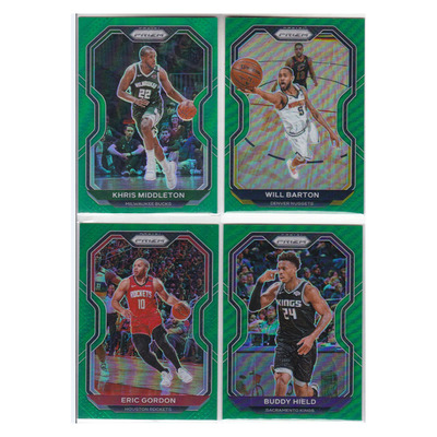 球星卡米德尔顿威尔巴顿埃里克戈登希尔德绿折射帕尼尼20-21prizm