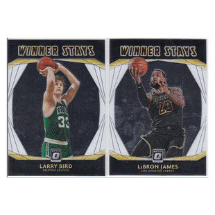 球星卡 拉里伯德 勒布朗詹姆斯 特卡 帕尼尼20-21optic