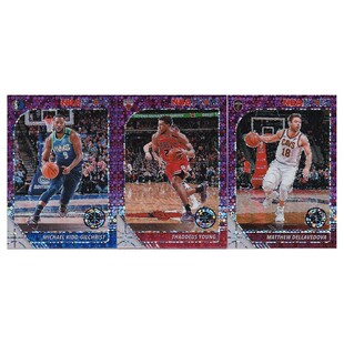 NBA球星卡 迈基吉 赛迪斯杨 德拉维多瓦紫折射帕尼尼19-20hoops