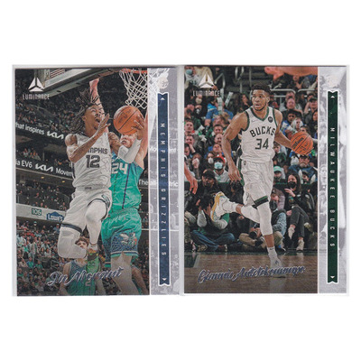 球星卡 莫兰特 字母哥 帕尼尼21-22luminance