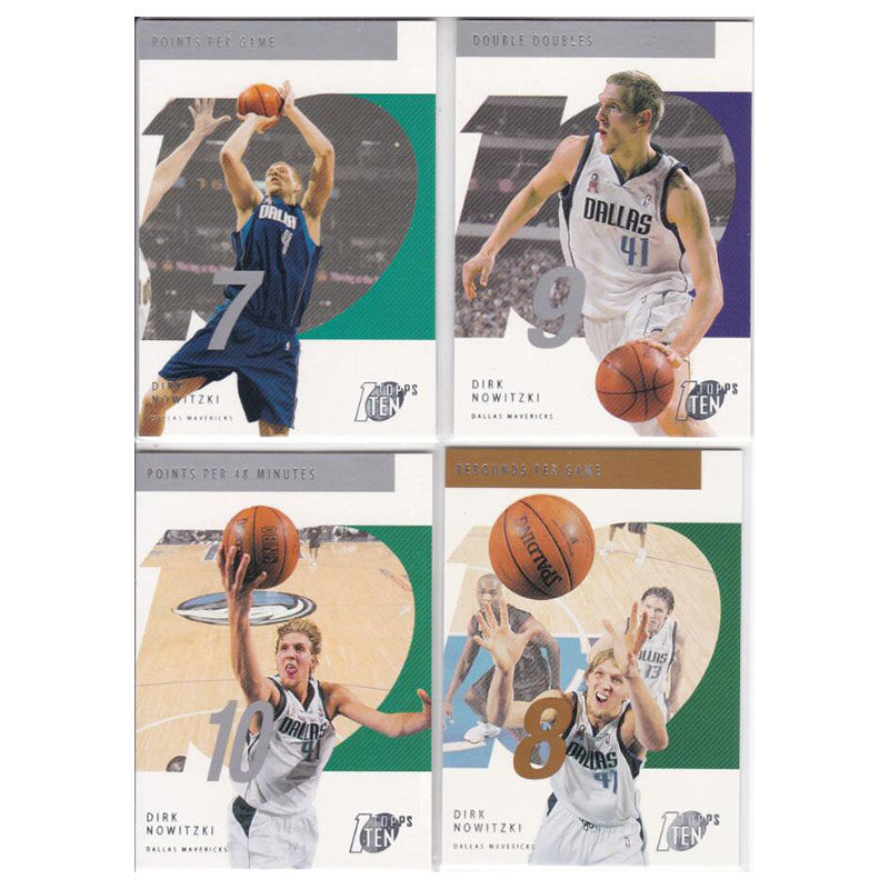 NBA球星卡 德克诺维斯基 topps 2002