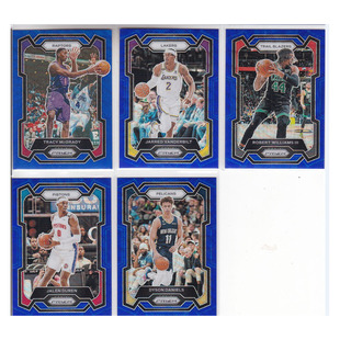 球星卡麦迪范德比尔特罗威杰伦杜伦丹尼尔斯蓝折射23-24prizm