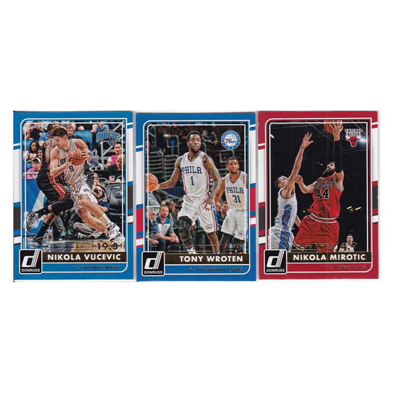 球星卡武切维奇/193/109罗滕/169 米罗蒂奇/49帕尼尼15-16donruss