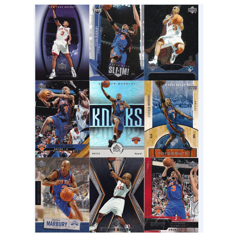 NBA球星卡 斯蒂芬马布里 UD 2005  经典老卡 独狼 折射