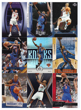 NBA球星卡 斯蒂芬马布里 UD 2005  经典老卡 独狼 折射