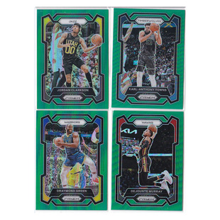 球星卡克拉克森唐斯德雷蒙德格林穆雷绿折射帕尼尼23-24prizm