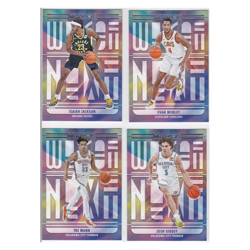 球星卡 杰克逊 埃文莫布里 特雷曼 约什吉迪新秀帕尼尼21-22hoops