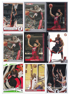 NBA球星卡 大鲨鱼 沙奎尔奥尼尔 topps 2005