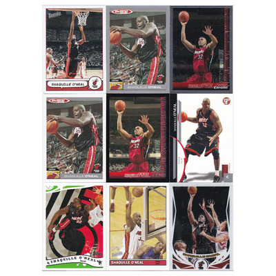 nba球星卡大鲨鱼沙奎尔奥尼尔