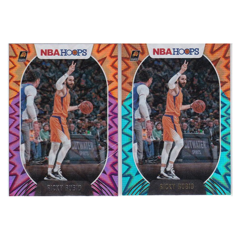 NBA球星卡 卢比奥 爆炸折射 紫 蓝平行帕尼尼20-21hoops