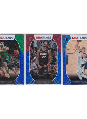 NBA球星卡 塔图姆 巴特勒 波神 折射 帕尼尼20-21hoops