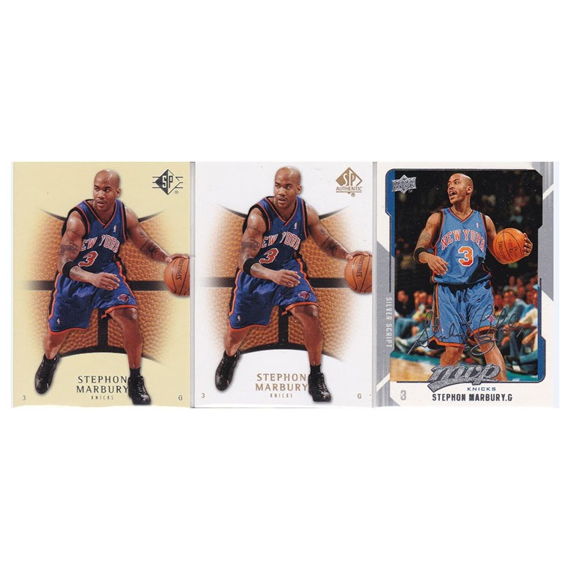 NBA球星卡 斯蒂芬马布里 UD 2008  经典老卡 独狼 印签