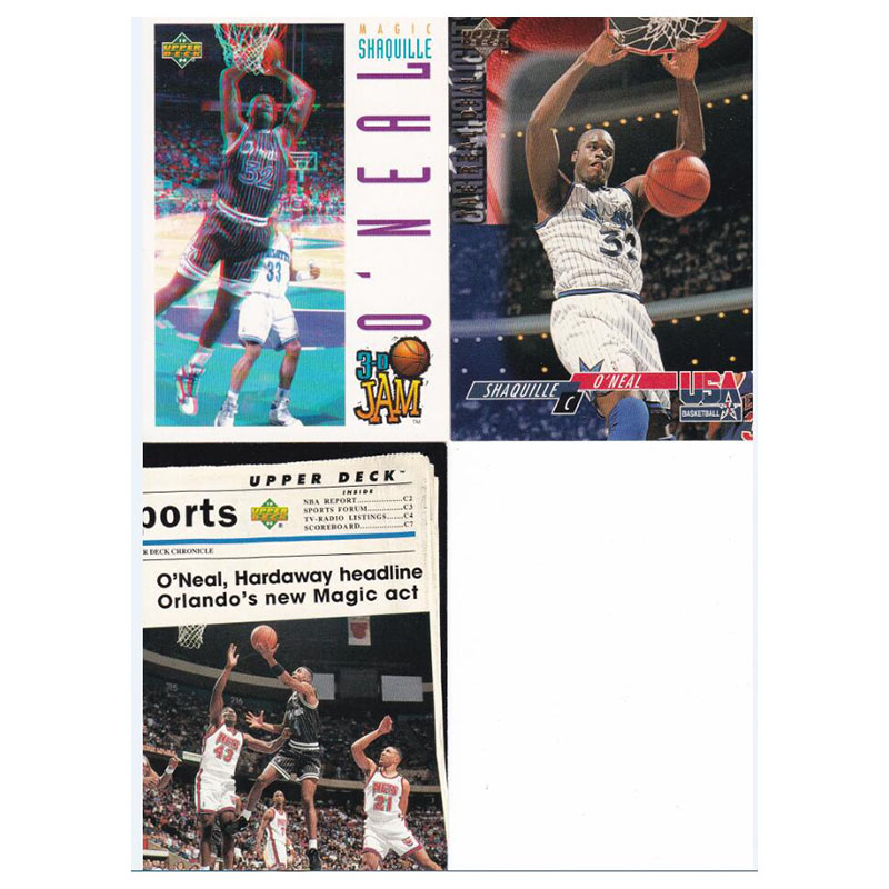 NBA球星卡 大鲨鱼 奥尼尔 魔术队 USA UD 1993-1994