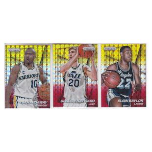 球星卡蒂姆哈达威 海沃德 贝勒 三色折射帕尼尼14-15prizm