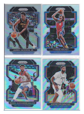 球星卡杰伦杰克逊马克西沃克德拉蒙德银折射帕尼尼21-22przm