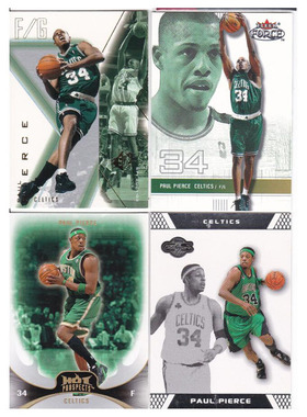 NBA球星卡 保罗皮尔斯 UD SPX FLEER