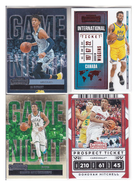 球星卡莫兰特维金斯字母哥米切尔contenders20-21