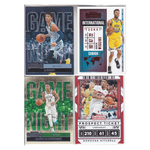 球星卡莫兰特维金斯字母哥米切尔contenders20-21