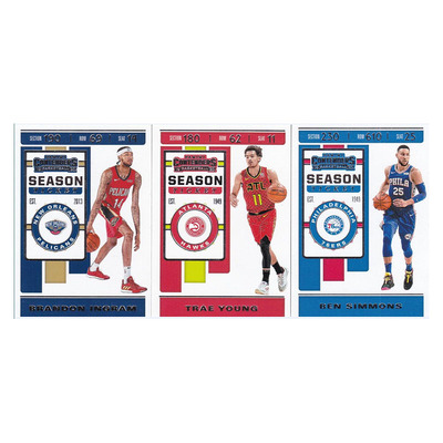 NBA球星卡 英格拉姆 特雷杨 西蒙斯 帕尼尼19-20contenders