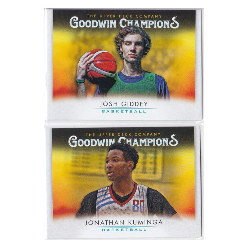 球星卡 约什吉迪 库明加 UD 2021 goodwin